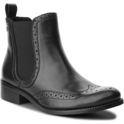 Sztyblety LASOCKI - D266 Black. Czarne kozaki damskie Lasocki, ze skóry, bez obcasa, bez zapięcia. Za 249,99 zł.