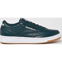 Reebok Classic - Buty Club C 85 Mu. Zielone buty sportowe męskie Reebok Classic, ze skóry, na sznurówki, reebok classic. W wyprzedaży za 269,90 zł.