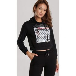 Czarna Bluza Kelasis. Czarne bluzy damskie Renee, s, bez wzorów, bez rękawów, z kapturem. Za 69,99 zł.