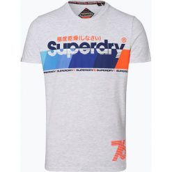 Superdry - T-shirt męski, niebieski. Niebieskie t-shirty męskie Superdry, s, z nadrukiem, bez kołnierzyka. Za 49,95 zł.