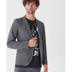 Marynarka slim fit - Szary. Szare marynarki męskie marki House, s. Za 199,99 zł.