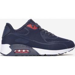 Granatowe Buty Sportowe Calypise. Niebieskie buty sportowe męskie Born2be, z jeansu, bez zapięcia. Za 109,99 zł.