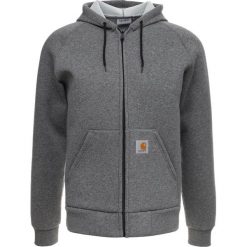 Carhartt WIP CARLUX HOODED Bluza rozpinana dark grey heather. Szare kardigany męskie marki Carhartt WIP, s, z bawełny. W wyprzedaży za 356,30 zł.
