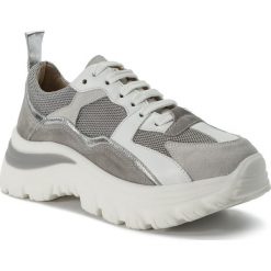 Sneakersy EVA MINGE - EM-11-05-000046 609. Szare półbuty damskie Eva Minge, ze skóry. W wyprzedaży za 259,00 zł.