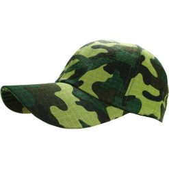 Czapka Moro z Daszkiem, Męska, Wojskowa, Zielono-Brązowa, Pako Jeans CPAPJNSDASZEK50303. Czerwone czapki męskie w paski, z jeansu, militarne. Za 14,90 zł.
