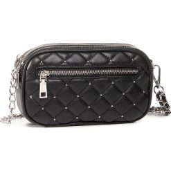Torebka DEEZEE - RC18145 Black. Czarne listonoszki damskie DeeZee, bez wzorów, ze skóry ekologicznej, bez dodatków. Za 99,99 zł.