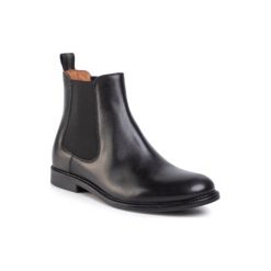 Gino Rossi MSU350-CHUCK-14. Pomarańczowe botki męskie Gino Rossi, bez zapięcia. Za 399,99 zł.
