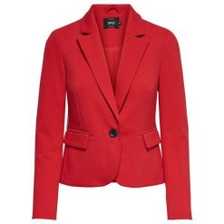 ONLY Damski blazer Kira L / S Fitted Blaze r Tlr Mars Red (rozmiar 34). Czerwone kurtki damskie ONLY, s, bez wzorów, eleganckie, bez kaptura. W wyprzedaży za 107,00 zł.