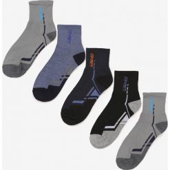 5-pack Mix Kolorów Skarpet Cirithe. Szare skarpetki męskie Born2be, bez wzorów. Za 29,99 zł.