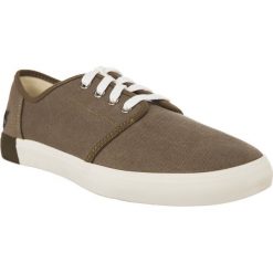 Timberland brązowe Newport Bay Axy. Pomarańczowe półbuty męskie Timberland, na co dzień, bez wzorów, z bawełny, eleganckie, bez zapięcia. W wyprzedaży za 279,00 zł.