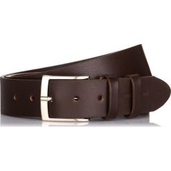 WŁOSKI PASEK MĘSKI SKÓRZANY PAOLO PERUZZI DO JEANSÓW. Szare paski męskie marki Paolo Peruzzi, w paski, z jeansu. Za 129,00 zł.