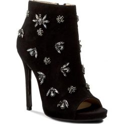 Buty zimowe damskie: Botki SCA'VIOLA - P-17 SCA-101 Black Suede