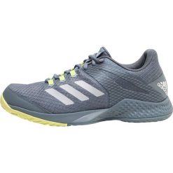 Adidas Performance ADIZERO CLUB Obuwie multicourt raw grey/white/sefrye. Szare buty trekkingowe męskie marki adidas Performance, z tworzywa sztucznego, na golfa. W wyprzedaży za 341,10 zł.