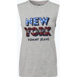 Topy sportowe damskie: Tommy Jeans - Top damski, szary