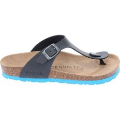 Buty damskie: Japonki w kolorze antracytowym