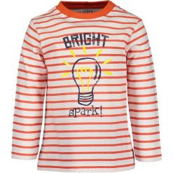 Blue Seven - Longsleeve dziecięcy 62-86 cm. Białe t-shirty chłopięce Blue Seven, z nadrukiem, z bawełny, z długim rękawem. W wyprzedaży za 27,90 zł.