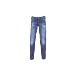 Jeansy slim fit Replay AMBASS. Niebieskie jeansy męskie marki Replay, m, bez wzorów. Za 487,20 zł.