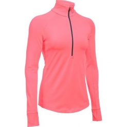 Under Armour Bluza Coldgear Armour 1/2 Zip Brilliance Brilliance Metallic Silver M. Szare bluzy sportowe damskie marki Under Armour, m. W wyprzedaży za 179,00 zł.