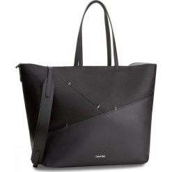 Torebki klasyczne damskie: Torebka CALVIN KLEIN BLACK LABEL – Luna Large Tote Stap K60K603755 001