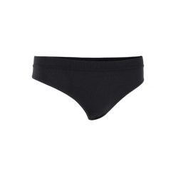 Stringi do biegania. Czarne stringi damskie KALENJI, s, bez wzorów, z elastanu. Za 19,99 zł.
