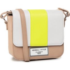 Torebka KENDALL + KYLIE - HBKK-220-0011-81 Misc Melange/Misc Mix. Pomarańczowe listonoszki damskie na co dzień, bez wzorów, ze skóry ekologicznej, bez dodatków. W wyprzedaży za 169,00 zł.