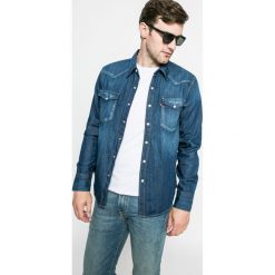 Levi's - Koszula. Niebieskie koszule męskie Levi's®, s, bez wzorów, z bawełny, klasyczne, z klasycznym kołnierzykiem, z długim rękawem. W wyprzedaży za 199,90 zł.