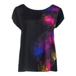 Desigual T-Shirt Damski Berlina Xs Czarny. Czarne t-shirty damskie marki Desigual, xs. W wyprzedaży za 212,00 zł.