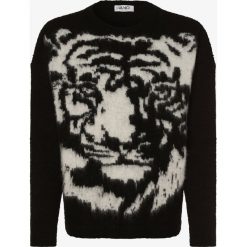Liu Jo Collection - Sweter damski z dodatkiem alpaki, czarny. Czarne swetry damskie Liu Jo Collection, l, bez wzorów, eleganckie, bez rękawów, bez kaptura. Za 889,95 zł.