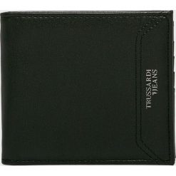 Trussardi Jeans - Portfel. Czarne portfele męskie marki Trussardi Jeans, z poliesteru. Za 299,90 zł.
