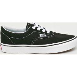 Vans - Tenisówki. Czarne trampki męskie Vans, bez wzorów, z gumy, na sznurówki. W wyprzedaży za 219,90 zł.