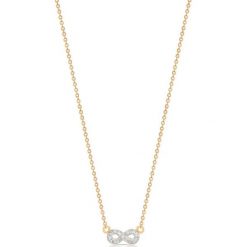 Wyjątkowy Naszyjnik - złoto 375, Diament 0,04ct. Żółte naszyjniki męskie W.KRUK, z diamentem, złote. Za 699,00 zł.