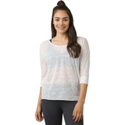 Prana Koszulka damska Tranquil Top White (rozmiar L). Białe topy damskie PrAna, l, bez wzorów, bez rękawów. W wyprzedaży za 114,00 zł.