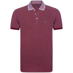 Sir Raymond Tailor Koszulka Polo Męska Cover M Bordowa. Czerwone koszulki męskie Sir Raymond Tailor, m, bez wzorów, polo, bez rękawów. Za 119,00 zł.