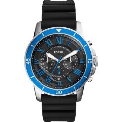 Fossil GRANT SPORT Zegarek chronograficzny schwarz. Czarne zegarki męskie marki Fossil. W wyprzedaży za 323,40 zł.