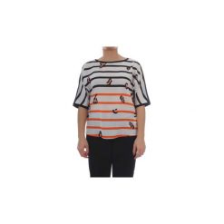 T-shirty z krótkim rękawem Marina Rinaldi 5971119. Białe t-shirty damskie marki Marina Rinaldi, s, bez wzorów, marine, bez kołnierzyka. Za 419,65 zł.