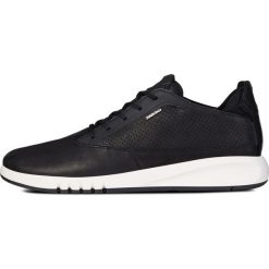 Geox tenisówki męskie Aerantis 41 czarne. Czarne trampki męskie Geox, bez wzorów, bez zapięcia. W wyprzedaży za 509,00 zł.