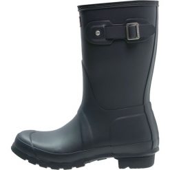 Buty zimowe damskie: Hunter ORIGINAL SHORT Kalosze navy