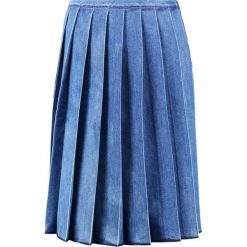 Spódniczki jeansowe: Mads Nørgaard Spódnica jeansowa worn stone