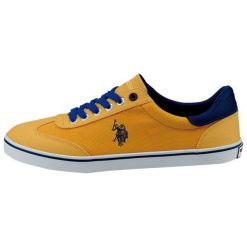 U.S. Polo Assn. Tenisówki Męskie Ted 1 46 Żółte. Żółte trampki męskie U.S. Polo Assn., bez wzorów, bez zapięcia. Za 289,00 zł.