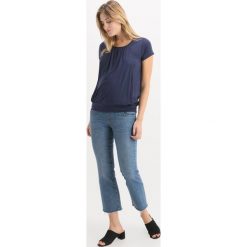 T-shirty damskie: JoJo Maman Bébé PLEATED Tshirt z nadrukiem mid night blue