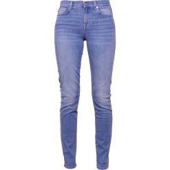 Jeansy damskie: 7 for all mankind ROXANNE CROP UNROLLED Jeansy Slim Fit illusion luxe riviera