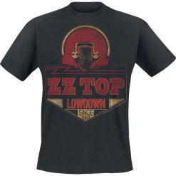 ZZ Top Lowdown Since 1969 T-Shirt czarny. Czarne t-shirty męskie z nadrukiem ZZ Top, s, z okrągłym kołnierzem. Za 74,90 zł.