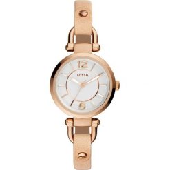 Fossil GEORGIA MINI Zegarek light brown. Różowe zegarki damskie marki Fossil, szklane. W wyprzedaży za 422,10 zł.