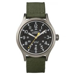 Timex Zegarek Męski t49961. Szare, analogowe zegarki męskie Timex, z mosiądzu. Za 219,00 zł.