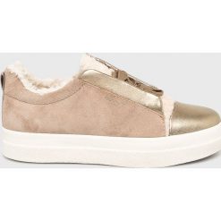 Gant - Buty Amanda. Brązowe buty sportowe damskie GANT, bez wzorów, ze skóry, sportowe. W wyprzedaży za 339,90 zł.