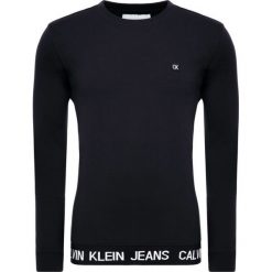 Bluza Calvin Klein Jeans Logo Trim J30J312469. Czarne bluzy męskie Calvin Klein Jeans, xl, bez wzorów, z bawełny, bez kołnierzyka, bez rękawów, bez kaptura. W wyprzedaży za 249,00 zł.