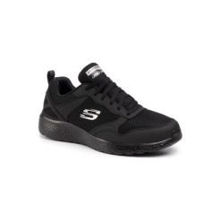 Skechers MODERN COOL 999791 BBK. Czarne buty sportowe męskie Skechers, ze skóry, bez zapięcia. Za 249,99 zł.