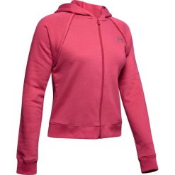 Under Armour Rival Fleece Fz 1328836-671. Różowe bluzy damskie Under Armour, xs, bez wzorów, z bawełny, bez rękawów, bez kaptura. W wyprzedaży za 199,99 zł.