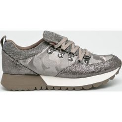 S. Oliver - Buty. Szare buty sportowe damskie S.Oliver, z materiału. W wyprzedaży za 199,90 zł.