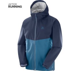 Kurtka Salomon La Cote Flex 2.5L Jacket M Granatowo-Niebieska. Niebieskie kurtki sportowe męskie marki Salomon, m, bez wzorów, z tkaniny, bez kaptura, outdoorowe. Za 649,99 zł.